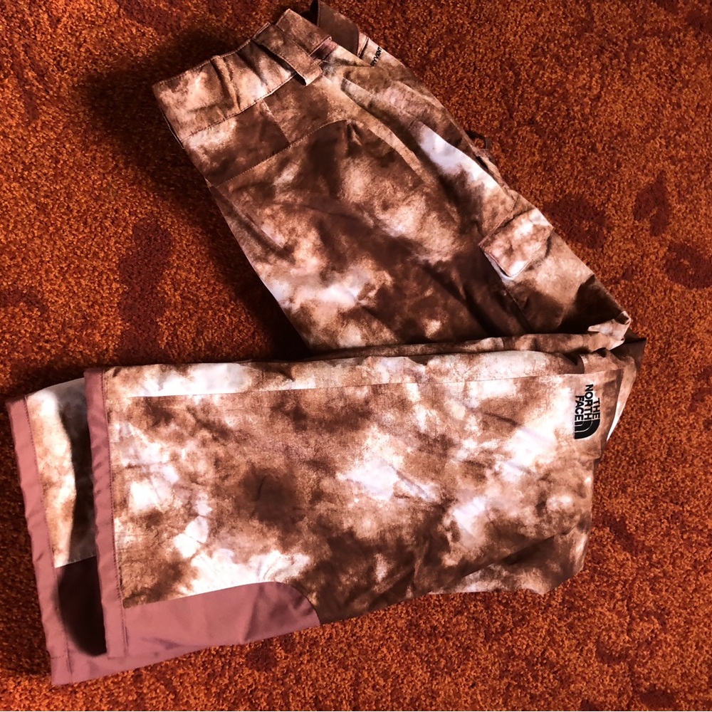 The North Face Brown Tie-Dye Shorts